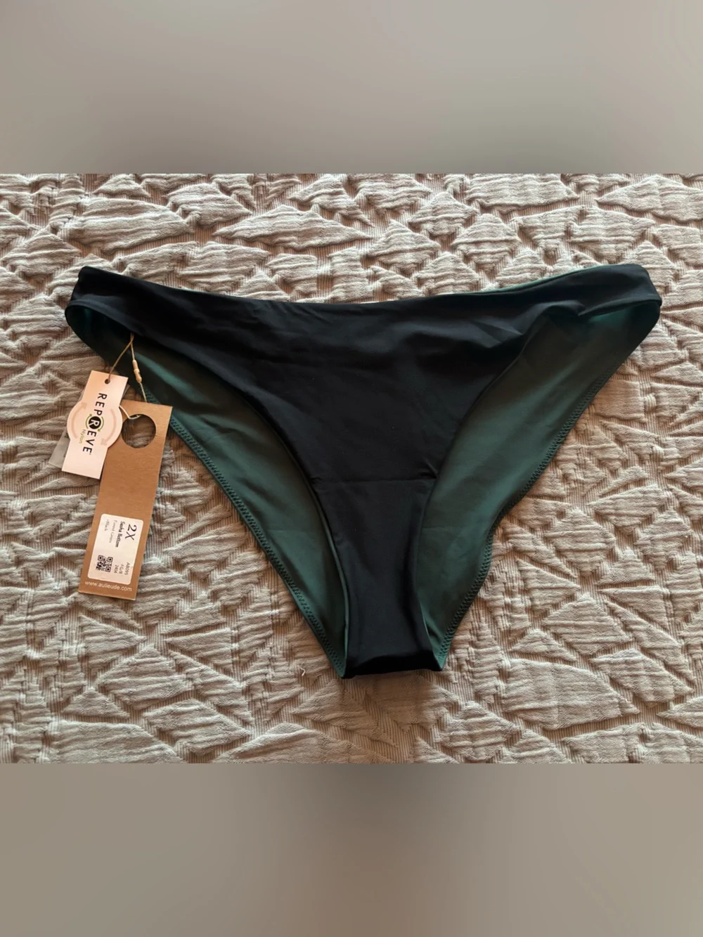 Aulieude Reversible Multiway Bikini Top + Bottoms